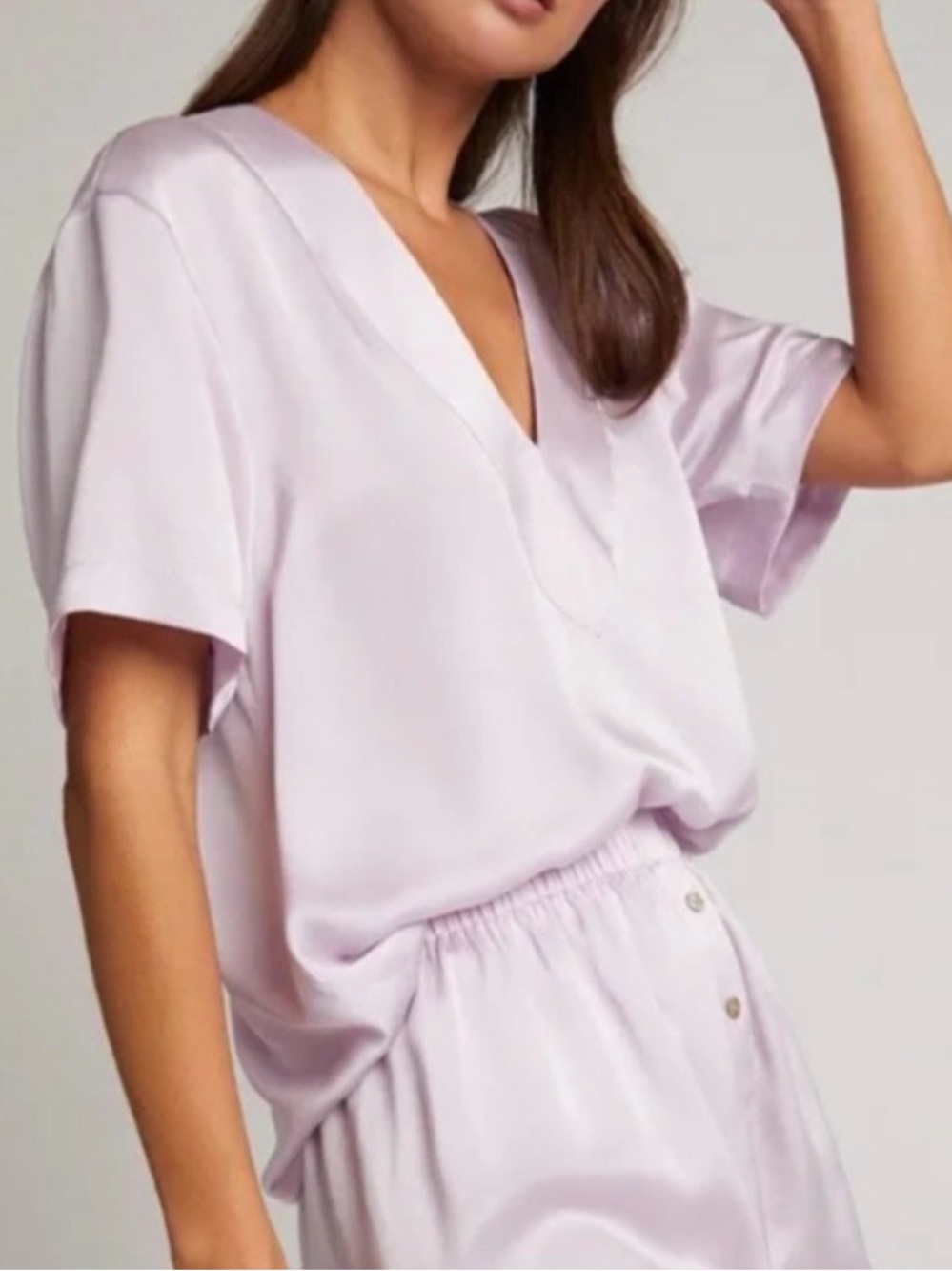 Negative Underwear Eclipse
Washable Silk V Top Lilac Large